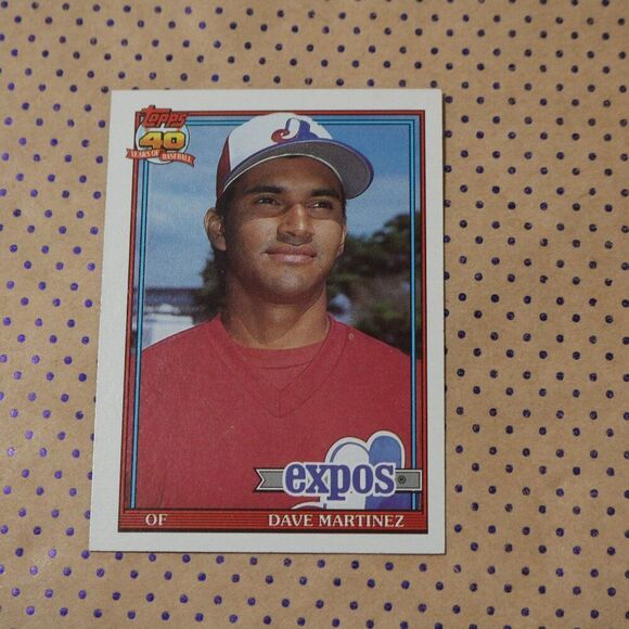 Dave Martinez #24 Baseball Card - Picture 1 of 2